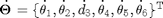 $\dot{\mathbf \Theta} = \{ \dot{\theta}_{1}, \dot{\theta}_{2}, \dot{d}_{3}, \dot{\theta}_{4}, \dot{\theta}_{5}, \dot{\theta}_{6} \}^{\mathrm T}$